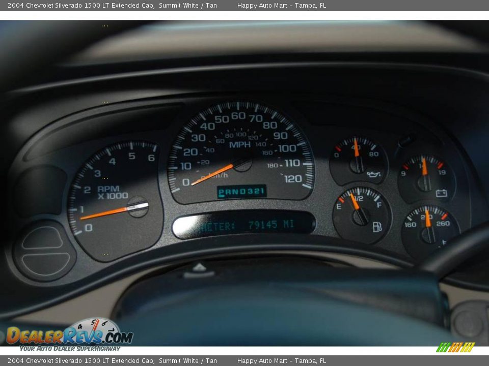 2004 Chevrolet Silverado 1500 LT Extended Cab Summit White / Tan Photo #27