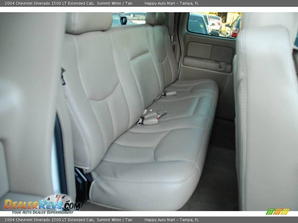 2004 Chevrolet Silverado 1500 LT Extended Cab Summit White / Tan Photo #33