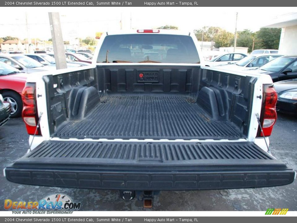 2004 Chevrolet Silverado 1500 LT Extended Cab Summit White / Tan Photo #34