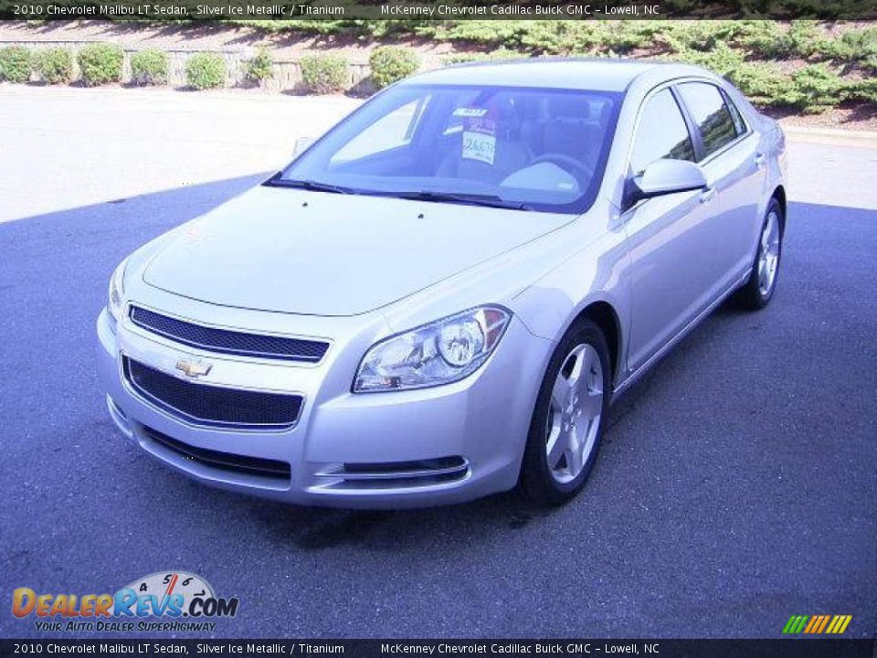 2010 Chevrolet Malibu LT Sedan Silver Ice Metallic / Titanium Photo #1