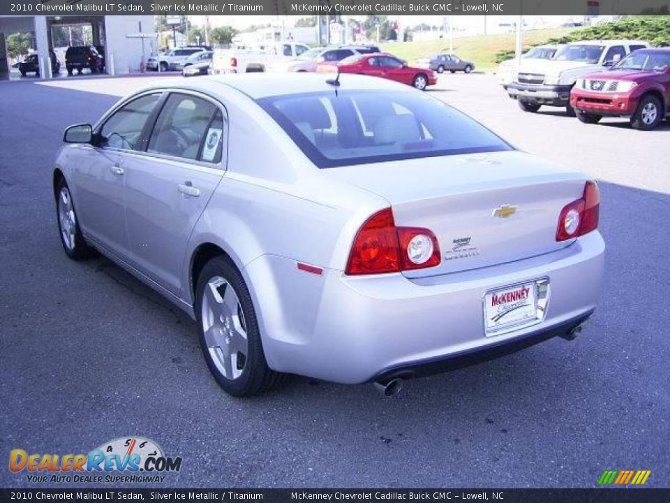 2010 Chevrolet Malibu LT Sedan Silver Ice Metallic / Titanium Photo #2