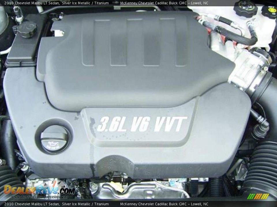 2010 Chevrolet Malibu LT Sedan Silver Ice Metallic / Titanium Photo #21