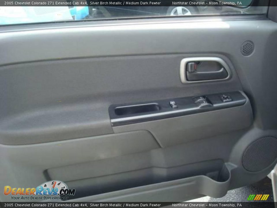 2005 Chevrolet Colorado Z71 Extended Cab 4x4 Silver Birch Metallic / Medium Dark Pewter Photo #13