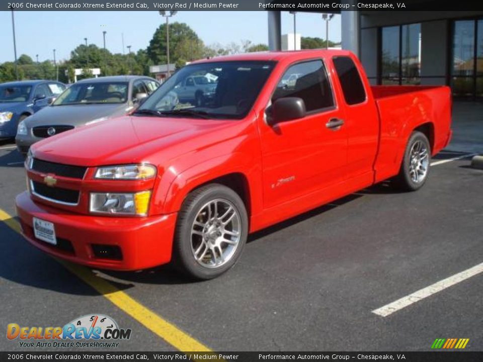 2006 Chevrolet Colorado Xtreme Extended Cab Victory Red / Medium Pewter Photo #1