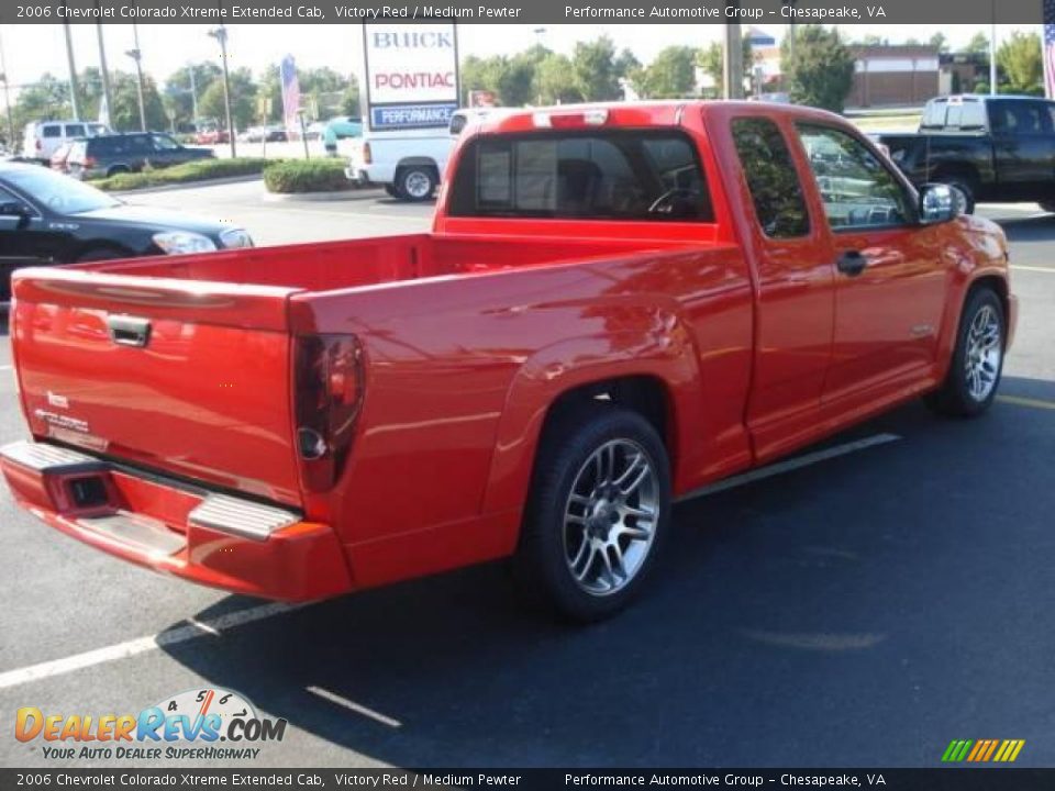 2006 Chevrolet Colorado Xtreme Extended Cab Victory Red / Medium Pewter Photo #6