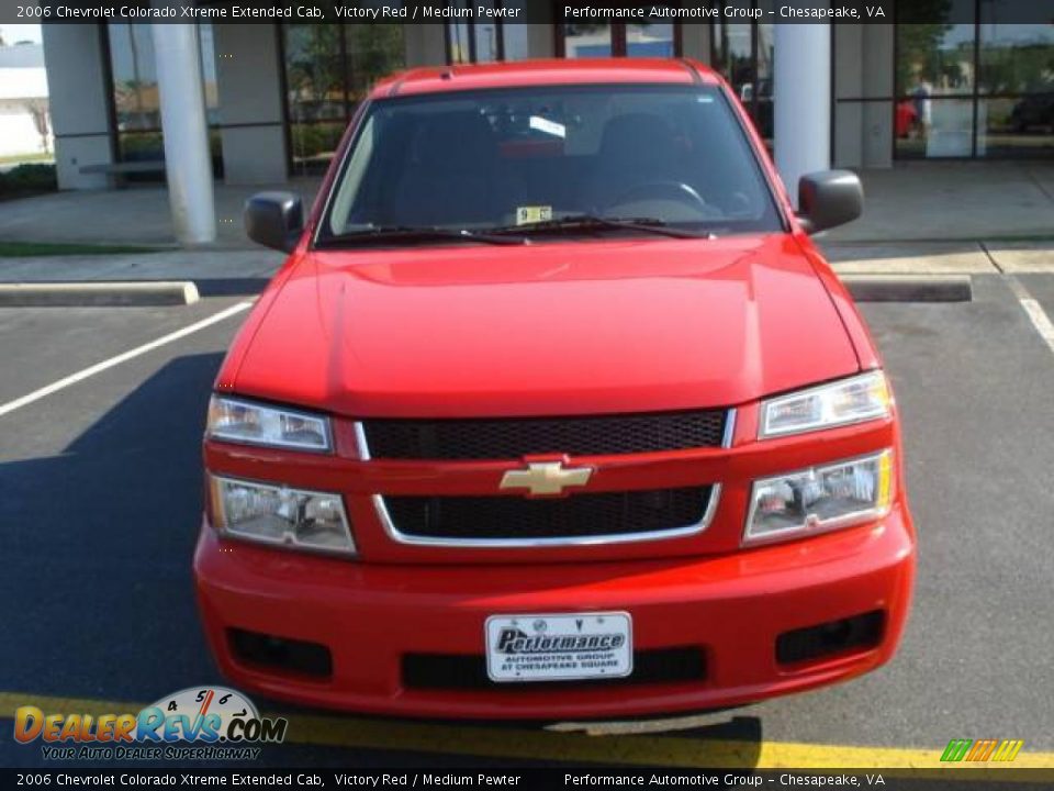 2006 Chevrolet Colorado Xtreme Extended Cab Victory Red / Medium Pewter Photo #9