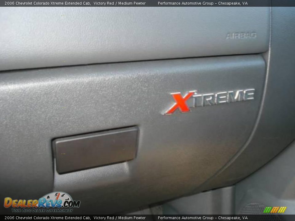 2006 Chevrolet Colorado Xtreme Extended Cab Victory Red / Medium Pewter Photo #16