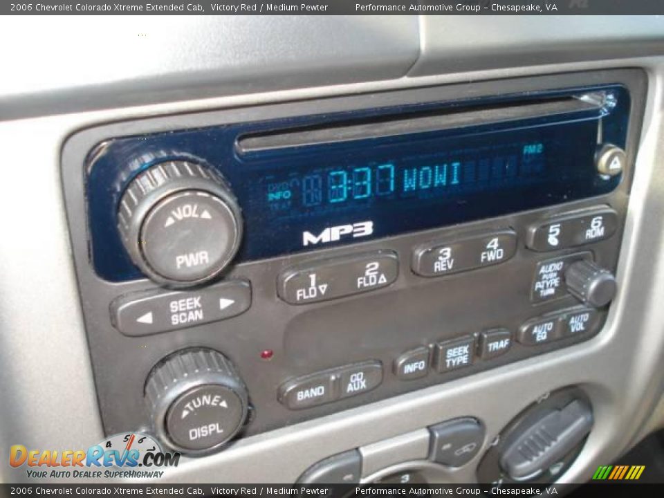 2006 Chevrolet Colorado Xtreme Extended Cab Victory Red / Medium Pewter Photo #18