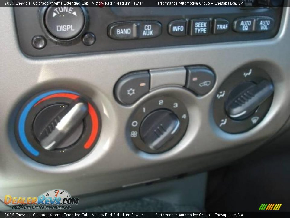2006 Chevrolet Colorado Xtreme Extended Cab Victory Red / Medium Pewter Photo #19