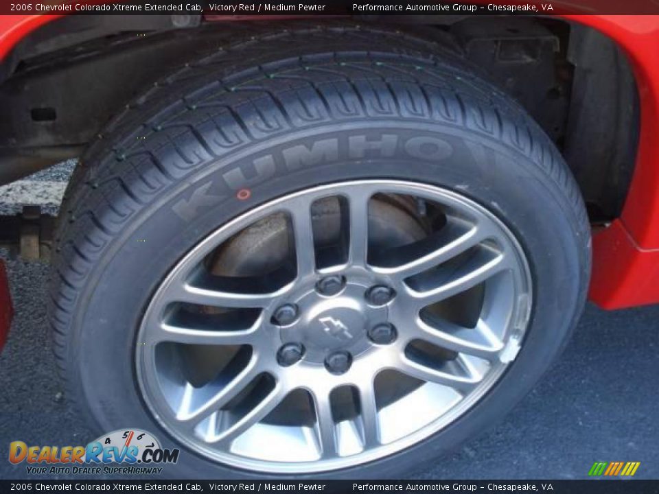 2006 Chevrolet Colorado Xtreme Extended Cab Victory Red / Medium Pewter Photo #27