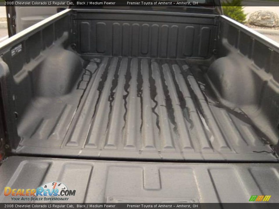 2008 Chevrolet Colorado LS Regular Cab Black / Medium Pewter Photo #14