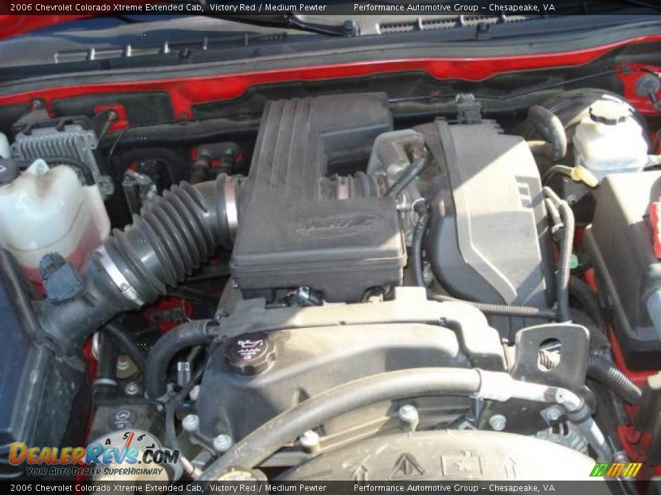 2006 Chevrolet Colorado Xtreme Extended Cab Victory Red / Medium Pewter Photo #30