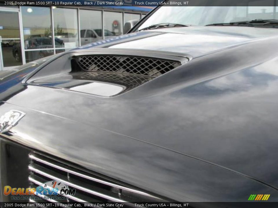 2005 Dodge Ram 1500 SRT-10 Regular Cab Black / Dark Slate Gray Photo #3