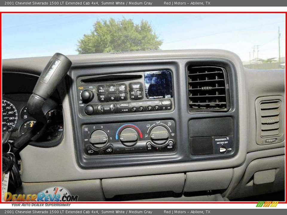 2001 Chevrolet Silverado 1500 LT Extended Cab 4x4 Summit White / Medium Gray Photo #29