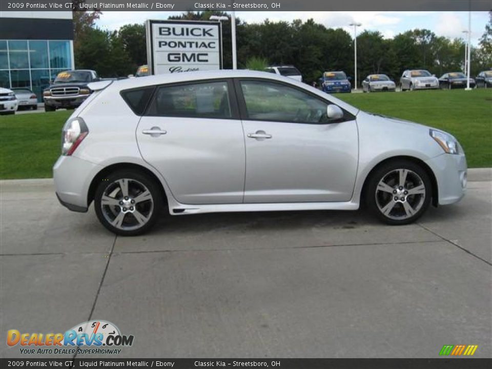 2009 Pontiac Vibe GT Liquid Platinum Metallic / Ebony Photo #2