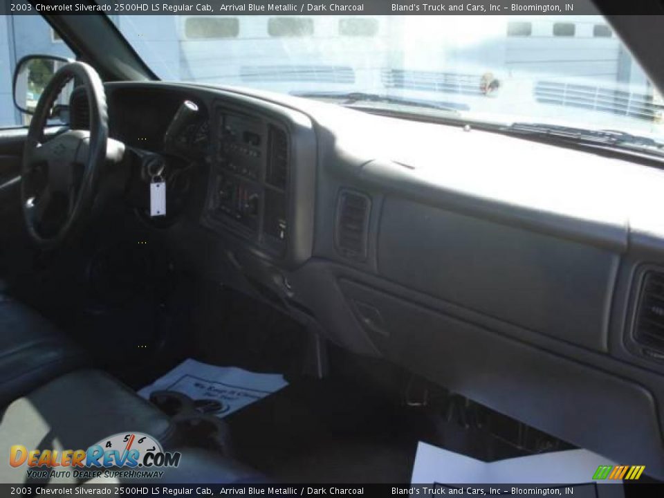 2003 Chevrolet Silverado 2500HD LS Regular Cab Arrival Blue Metallic / Dark Charcoal Photo #5