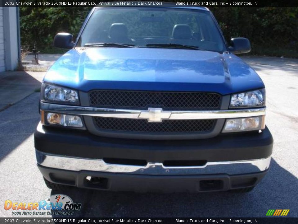 2003 Chevrolet Silverado 2500HD LS Regular Cab Arrival Blue Metallic / Dark Charcoal Photo #11