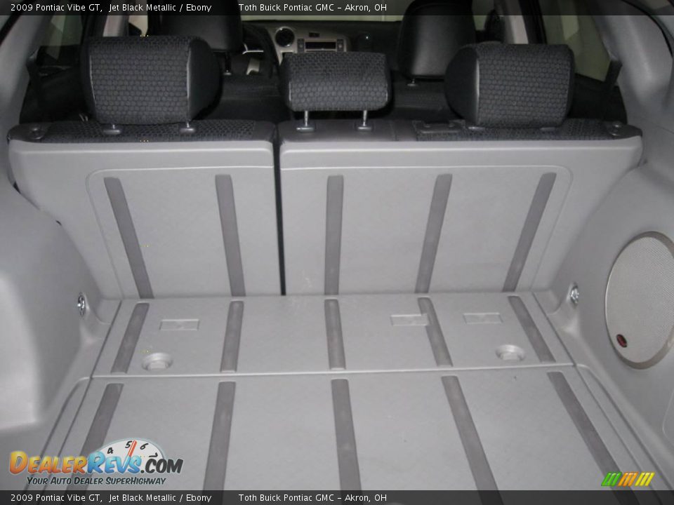 2009 Pontiac Vibe GT Jet Black Metallic / Ebony Photo #12