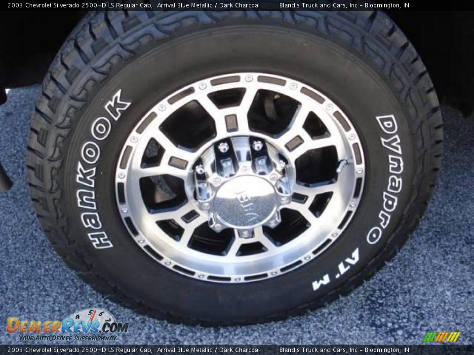 2003 Chevrolet Silverado 2500HD LS Regular Cab Arrival Blue Metallic / Dark Charcoal Photo #13