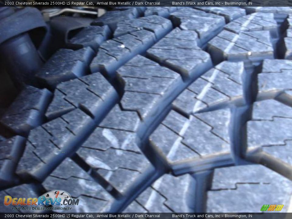2003 Chevrolet Silverado 2500HD LS Regular Cab Arrival Blue Metallic / Dark Charcoal Photo #14
