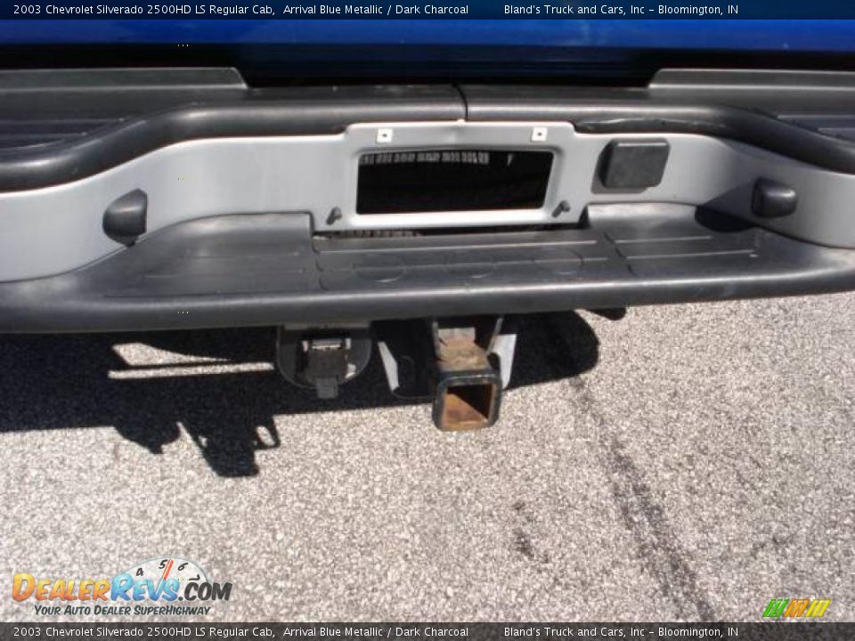 2003 Chevrolet Silverado 2500HD LS Regular Cab Arrival Blue Metallic / Dark Charcoal Photo #17