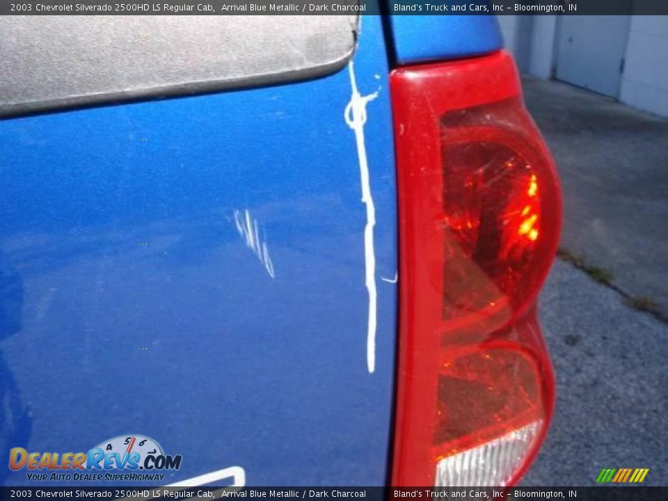 2003 Chevrolet Silverado 2500HD LS Regular Cab Arrival Blue Metallic / Dark Charcoal Photo #19