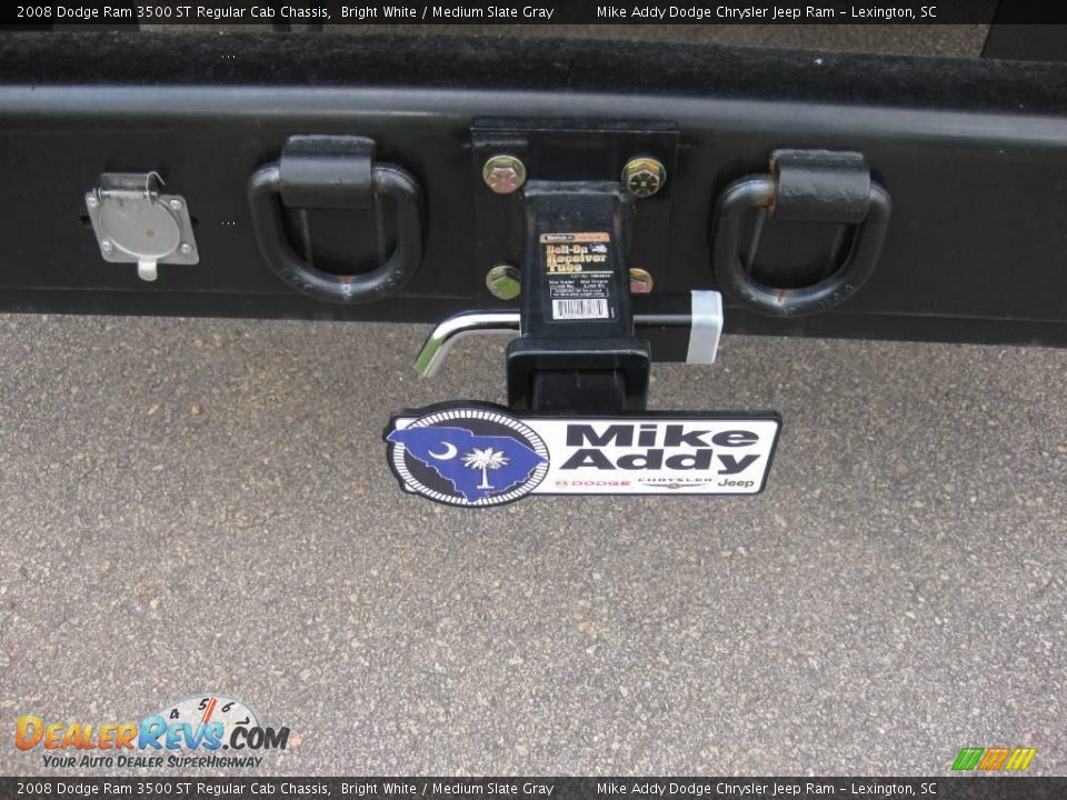 2008 Dodge Ram 3500 ST Regular Cab Chassis Bright White / Medium Slate Gray Photo #5
