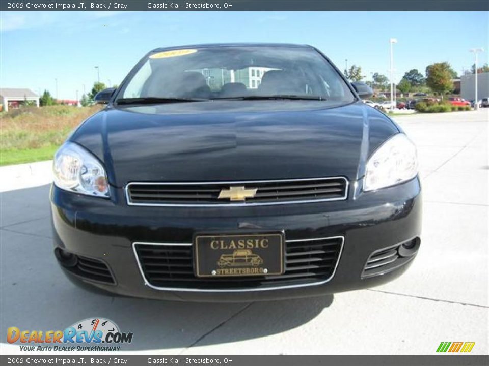 2009 Chevrolet Impala LT Black / Gray Photo #6