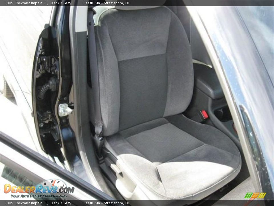 2009 Chevrolet Impala LT Black / Gray Photo #19