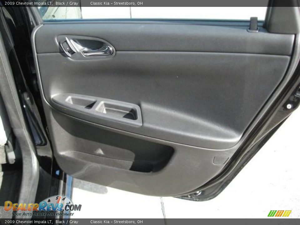 2009 Chevrolet Impala LT Black / Gray Photo #22