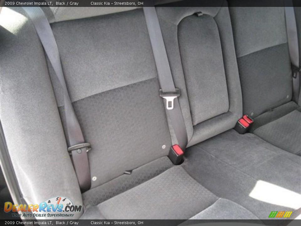 2009 Chevrolet Impala LT Black / Gray Photo #23