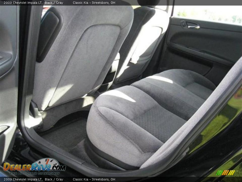 2009 Chevrolet Impala LT Black / Gray Photo #26