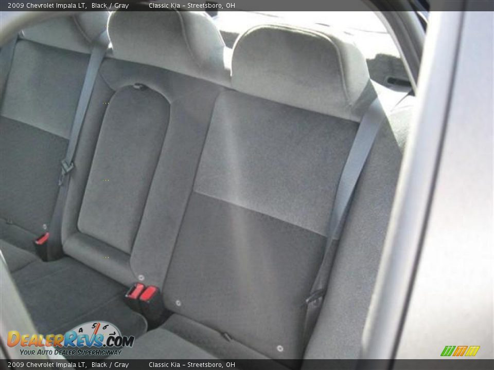 2009 Chevrolet Impala LT Black / Gray Photo #27
