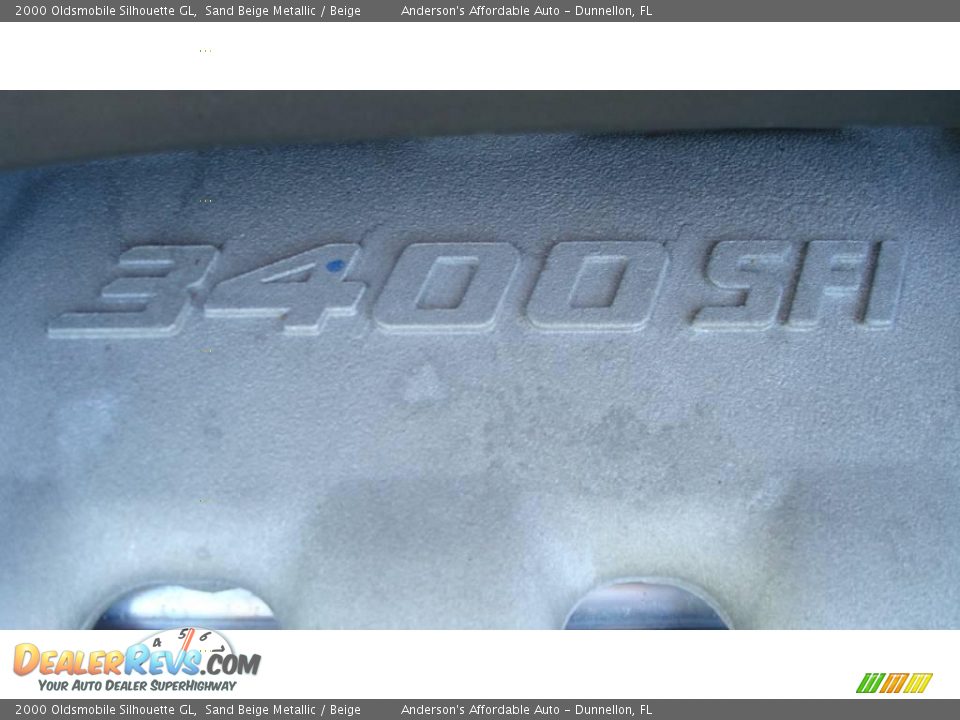 2000 Oldsmobile Silhouette GL Sand Beige Metallic / Beige Photo #29