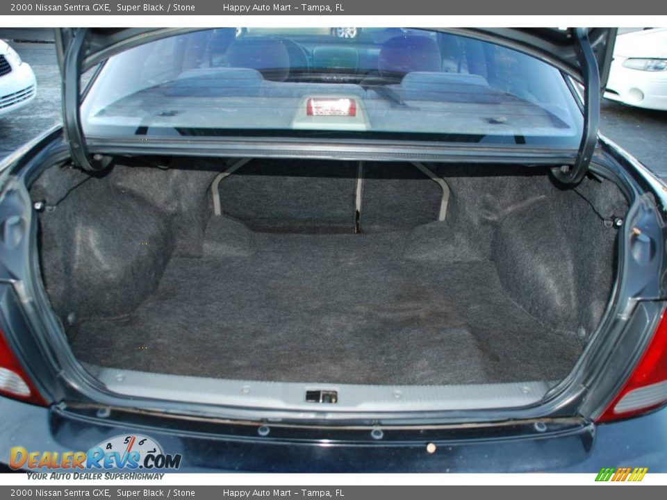 2000 Nissan Sentra GXE Super Black / Stone Photo #18