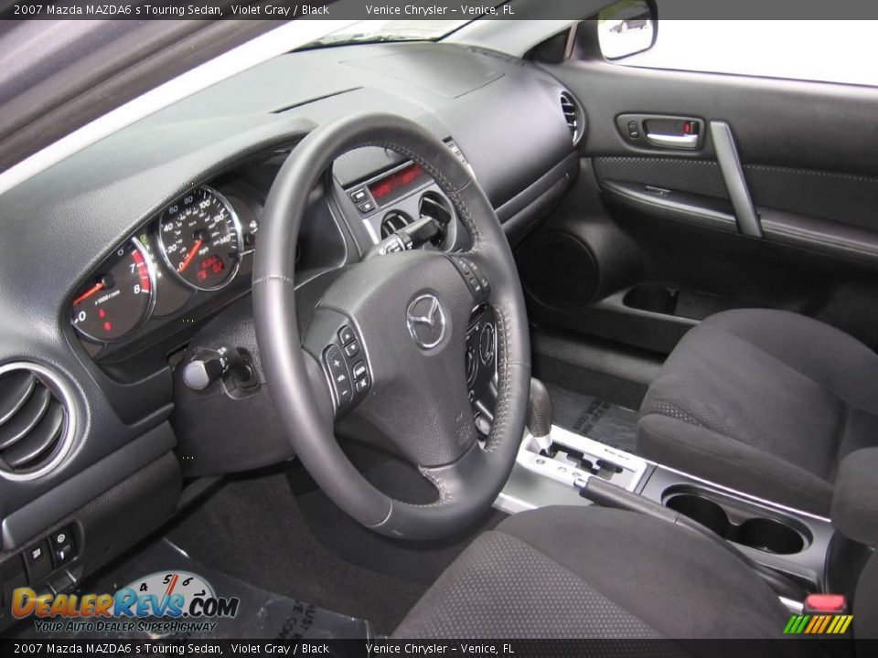 2007 Mazda MAZDA6 s Touring Sedan Violet Gray / Black Photo #5
