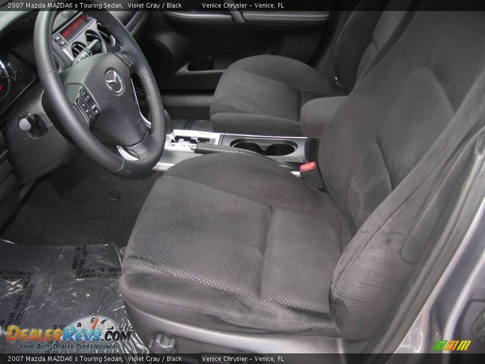 2007 Mazda MAZDA6 s Touring Sedan Violet Gray / Black Photo #6