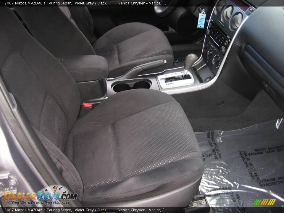 2007 Mazda MAZDA6 s Touring Sedan Violet Gray / Black Photo #7