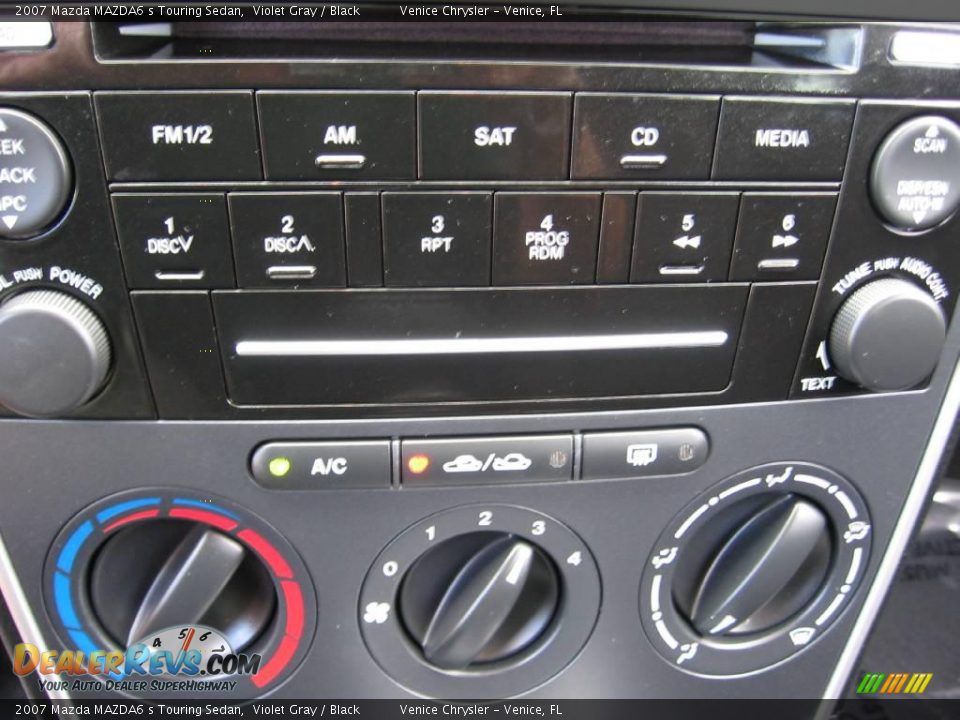 2007 Mazda MAZDA6 s Touring Sedan Violet Gray / Black Photo #12