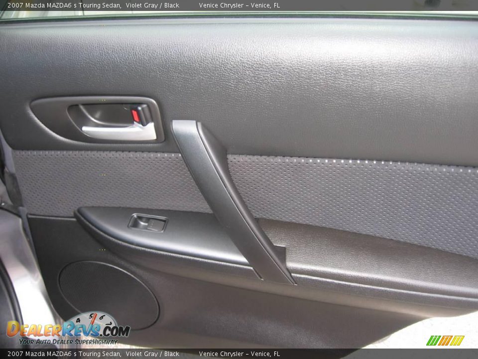 2007 Mazda MAZDA6 s Touring Sedan Violet Gray / Black Photo #16
