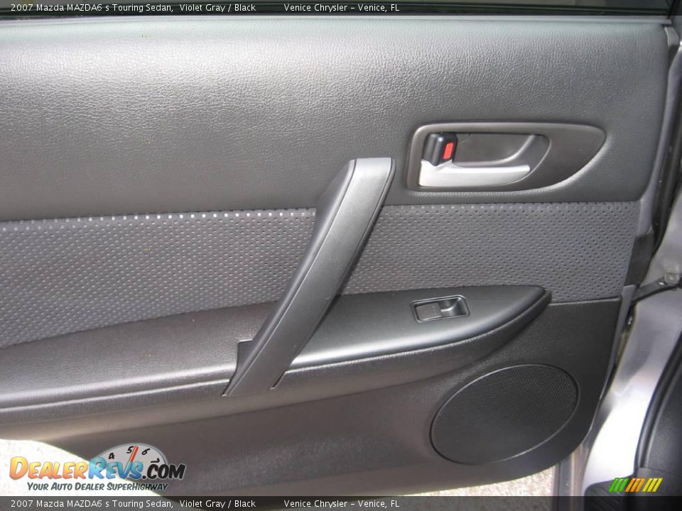 2007 Mazda MAZDA6 s Touring Sedan Violet Gray / Black Photo #17
