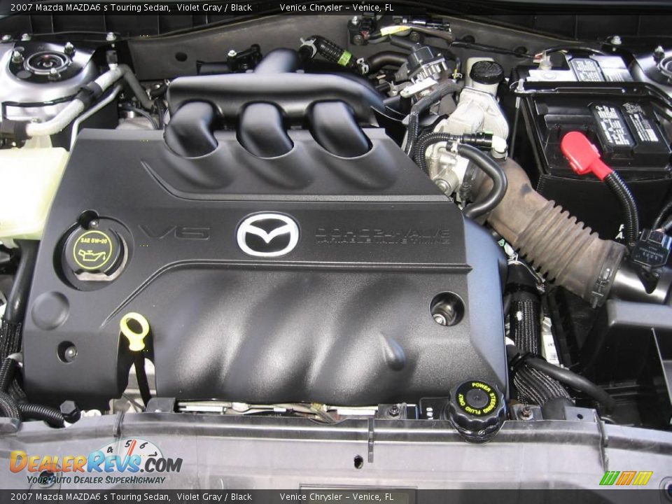 2007 Mazda MAZDA6 s Touring Sedan Violet Gray / Black Photo #22