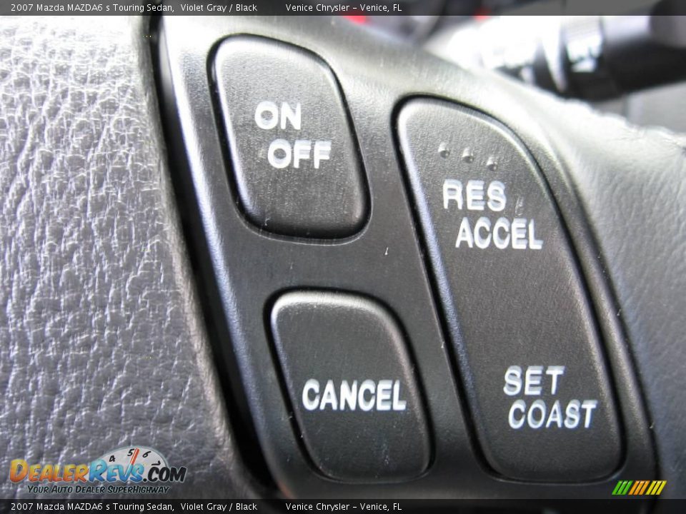 2007 Mazda MAZDA6 s Touring Sedan Violet Gray / Black Photo #28