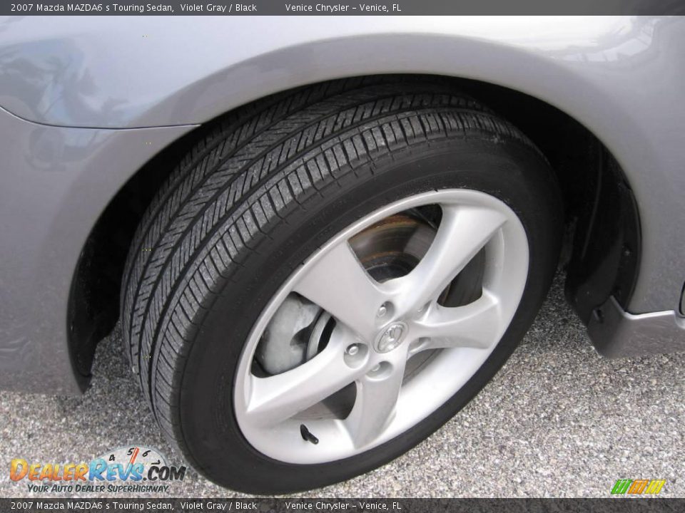 2007 Mazda MAZDA6 s Touring Sedan Violet Gray / Black Photo #29
