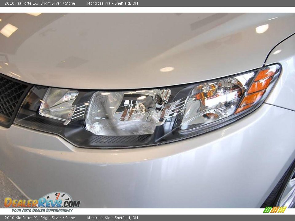 2010 Kia Forte LX Bright Silver / Stone Photo #7