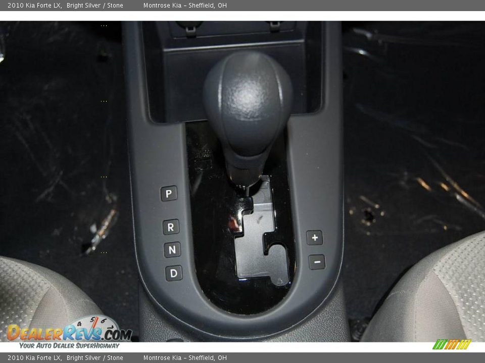 2010 Kia Forte LX Bright Silver / Stone Photo #20