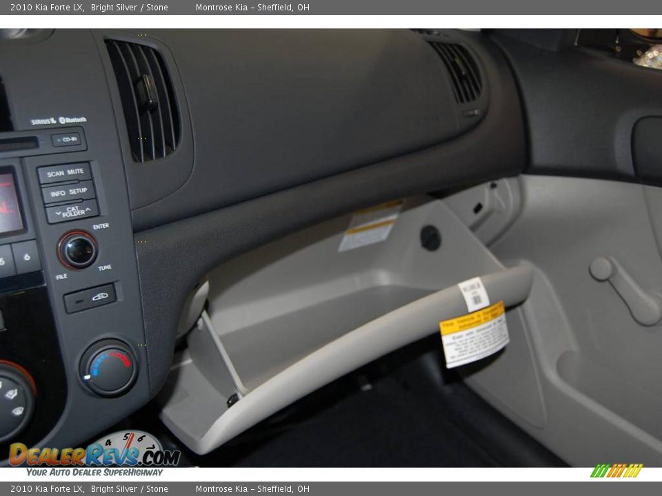 2010 Kia Forte LX Bright Silver / Stone Photo #22