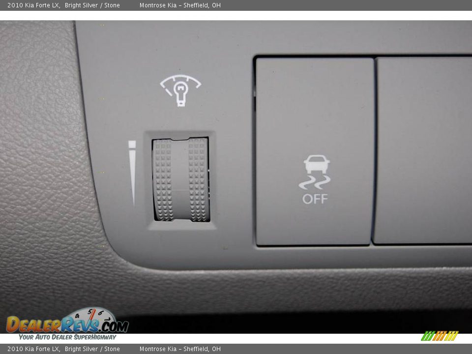 2010 Kia Forte LX Bright Silver / Stone Photo #28