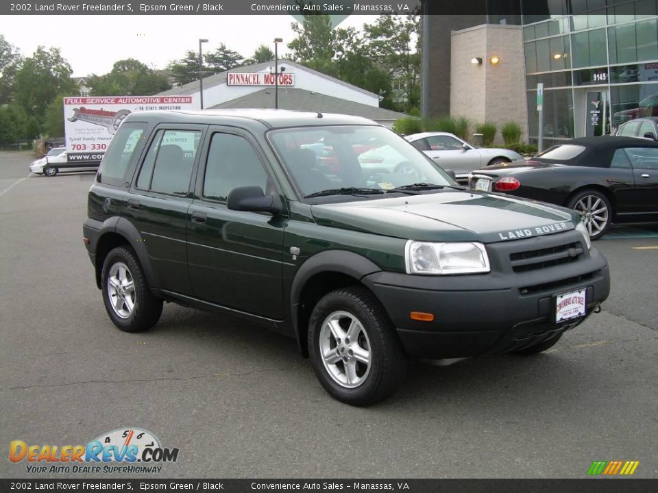 2002 Land Rover Freelander S Epsom Green / Black Photo #2
