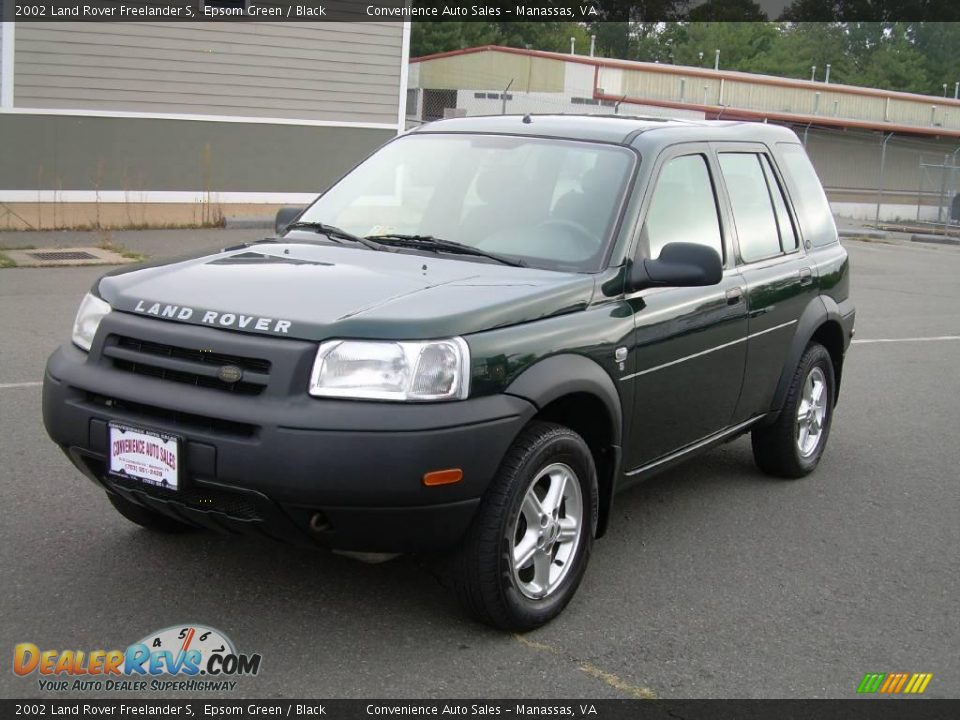 2002 Land Rover Freelander S Epsom Green / Black Photo #4